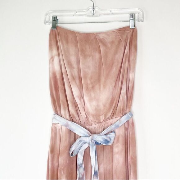 Free People Tie Die Sleeveless Jumpsuit sz M #DD - Picture 5 of 12